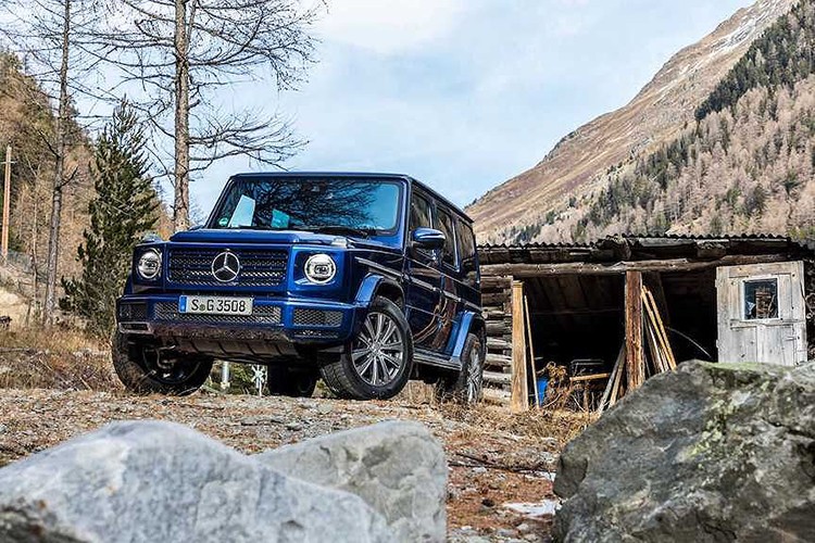 Soi “ong vua dia hinh” Mercedes-Benz G-Class gia re