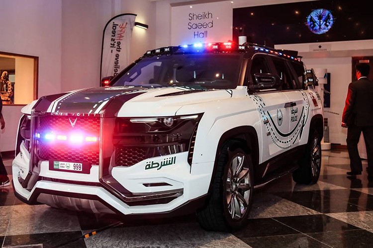 Sieu SUV Giath cua canh sat Dubai khien toi pham 