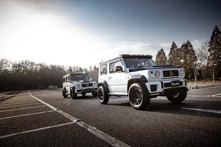 Xe gia re Suzuki Jimny do y het Mercedes G-Class-Hinh-3