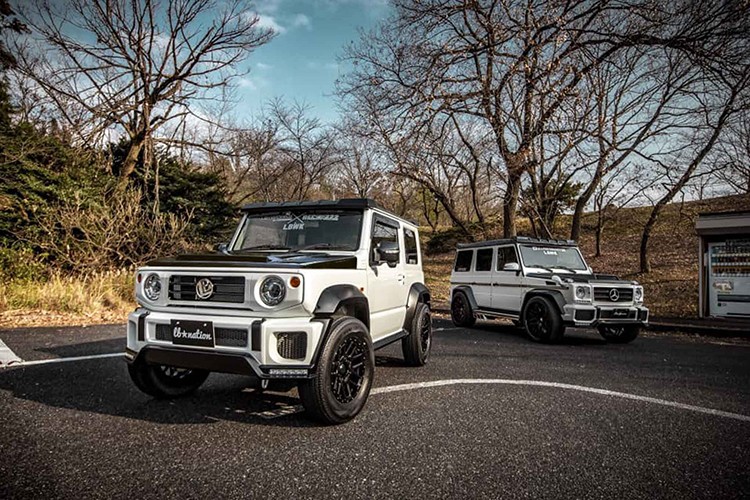 Xe gia re Suzuki Jimny do y het Mercedes G-Class-Hinh-5