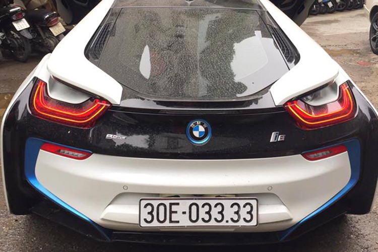 Sieu xe BMW i8 bien 