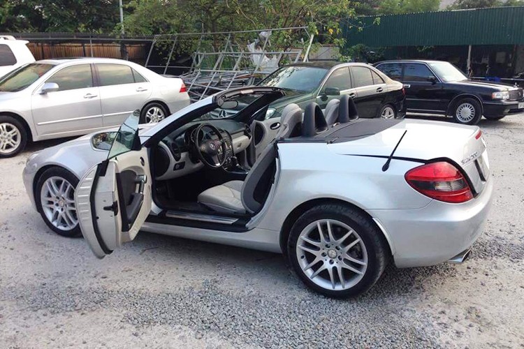 Xe sang chanh Mercedes-Benz SLK chi 795 trieu o HN-Hinh-8