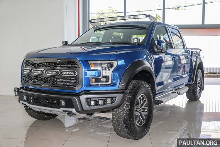 Ford F-150 Raptor lap rap Malaysia gia 4,4 ty sap ve VN