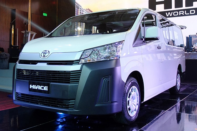 Xe Van Toyota Hiace 2019 moi 