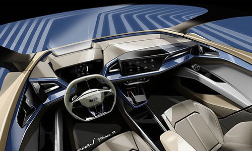 Xe dien Audi Q4 e-tron Concept sap ra mat toan cau-Hinh-2