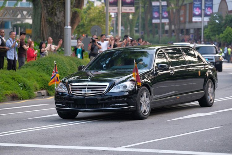 Mercedes-Benz S600 chong dan ho tong ong Kim Jong Un ve Ha Noi-Hinh-6