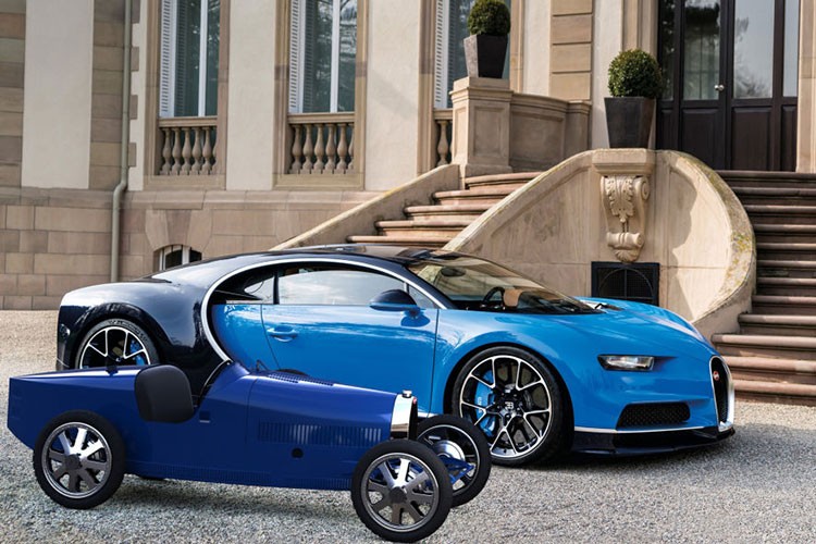 Sieu xe Bugatti Baby II cho 