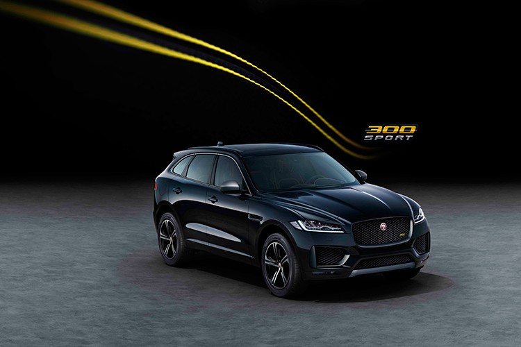 Chi tiet Jaguar F-pace ban dac biet 300 sport va Chequered Flag