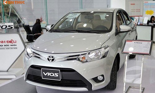 Xe Toyota Vios tai Viet Nam 