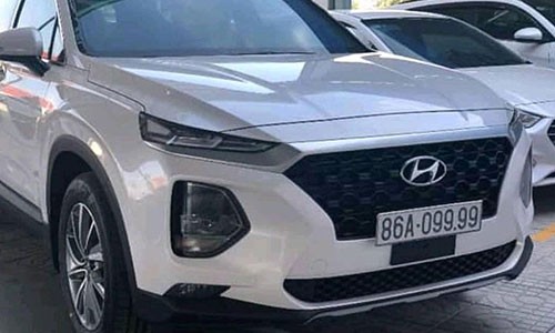 Xe Hyundai SanteFe 2019 bien 