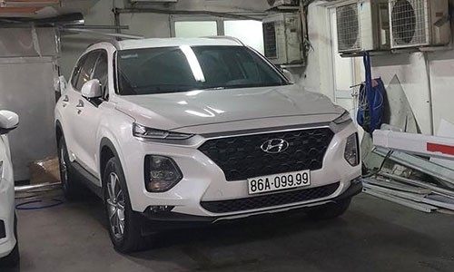 Xe Hyundai SanteFe 2019 bien 