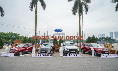 Ford Viet Nam khoi dong chuoi lai thu xe - Ford SUV Drive