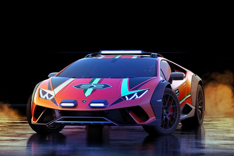 Sieu xe dia hinh Lamborghini Huracan Sterrato 