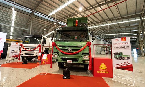 Daehan Motors ra mat dong xe tai nang Howo-Sinotruk