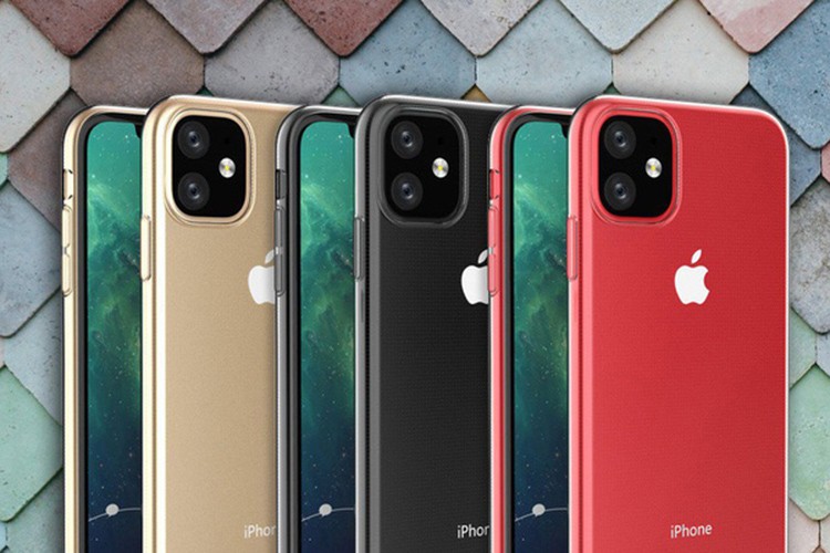 iPhone XR 2019 moi lo anh render voi camera kep