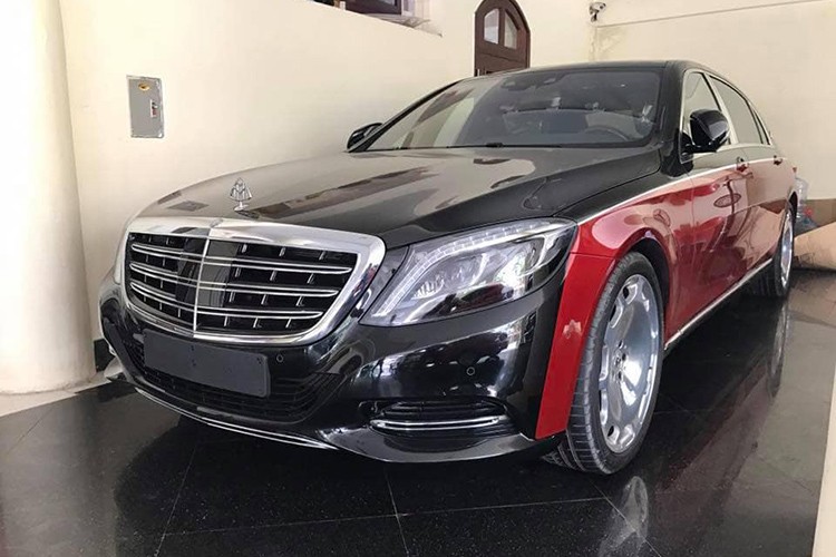 Xe sieu sang Maybach S500 dung 1 nam, lo 4 ty o Ha Noi