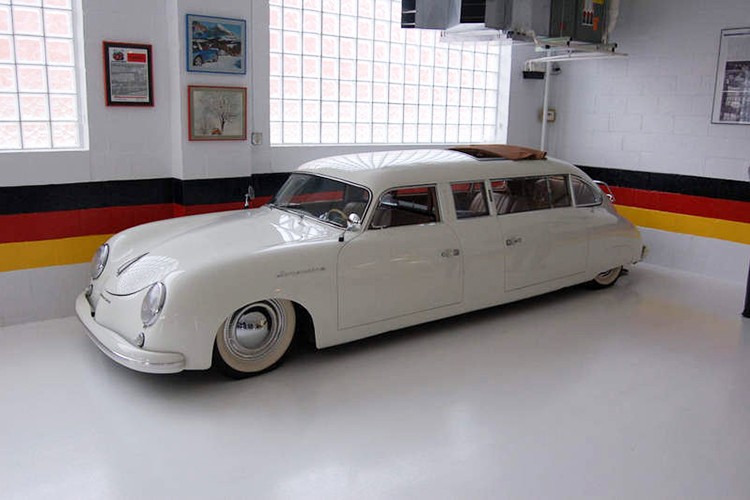 Ngam xe Porsche 356 ban limousine doc dao nhat hanh tinh