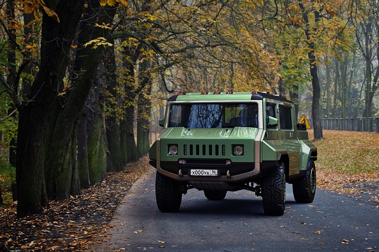 Xe H-UAZ off-road cua Nga dep va ham ho hon ca Hummer-Hinh-8