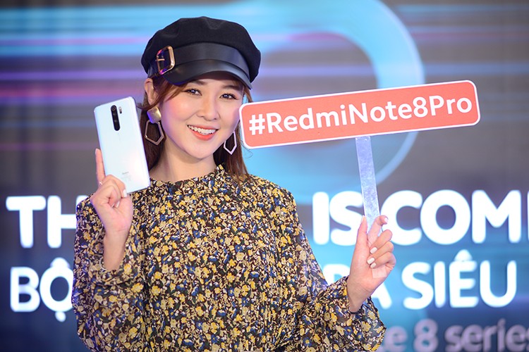 Xiaomi ra mat Redmi Note 8 Pro, camera 64MP tai Viet Nam