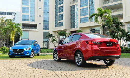 Xe oto Mazda2 giam gia toi 70 trieu dong tai Viet Nam