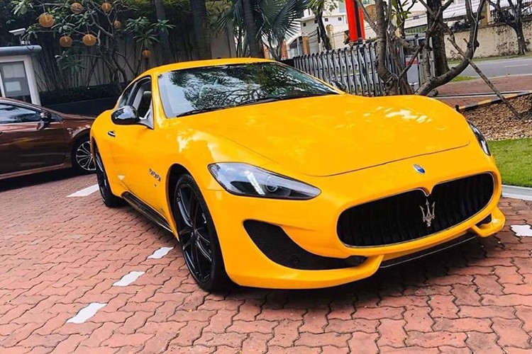 Xe Maserati GranTurismo Sport moi chi 7,9 ty tai Ha Noi