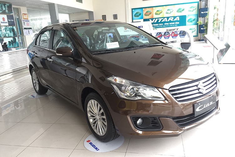 Suzuki Ciaz bat ngo dan dau top xe e nhat Viet Nam