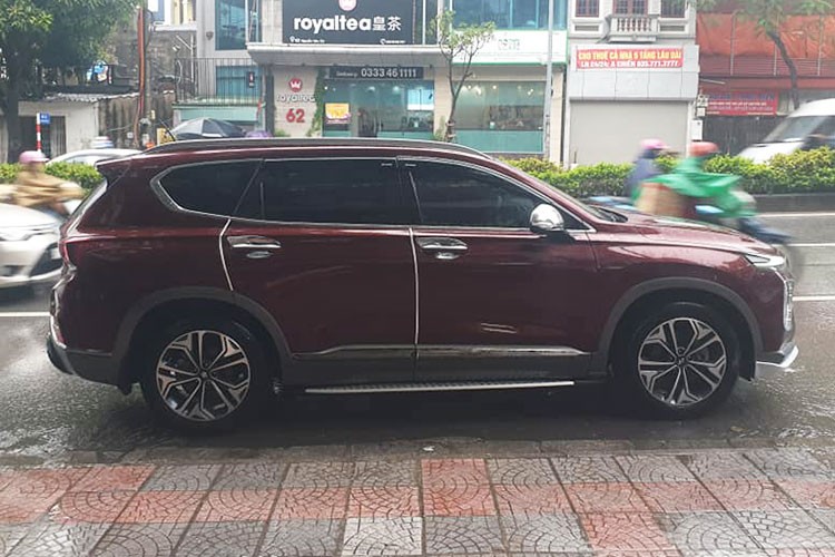 Hyundai SantaFe 2019 may dau chay chan, ban dat hon xe moi-Hinh-2