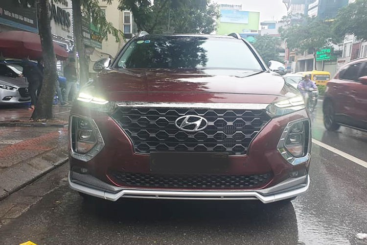 Hyundai SantaFe 2019 may dau chay chan, ban dat hon xe moi-Hinh-3