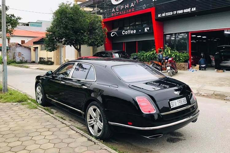 Xe sieu sang Bentley Mulsanne bien 