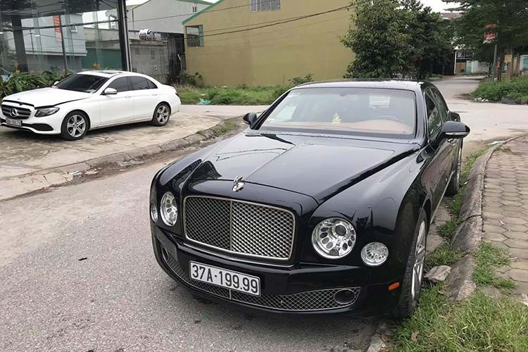 Xe sieu sang Bentley Mulsanne bien 