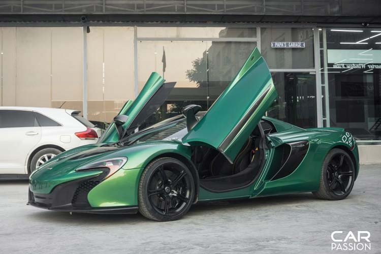 Diep Lam Anh do dang sieu xe McLaren 650S Spider chuc ty-Hinh-2