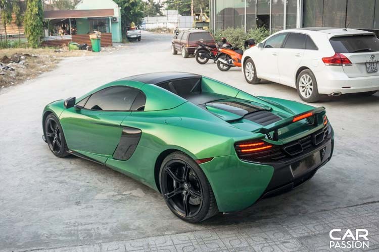 Diep Lam Anh do dang sieu xe McLaren 650S Spider chuc ty-Hinh-3