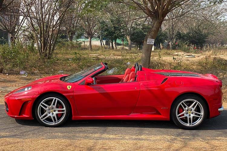 Sieu xe Ferrari F430 Spider cua 