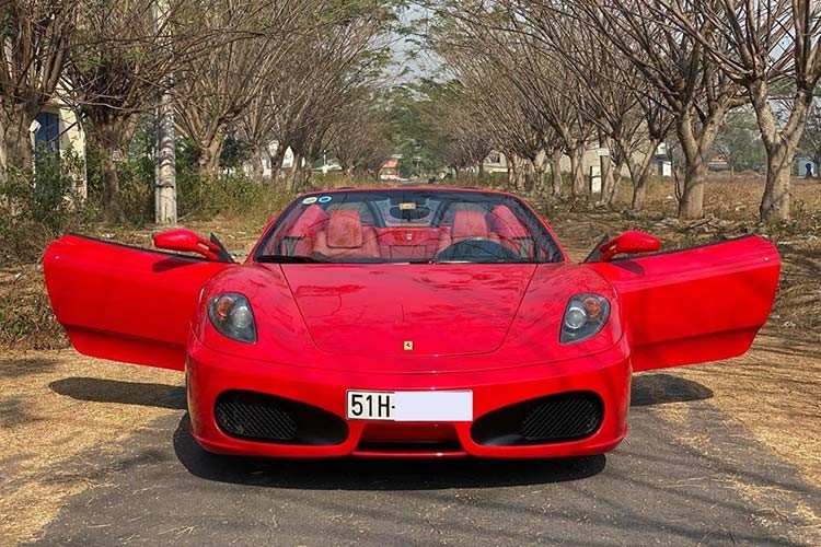 Sieu xe Ferrari F430 Spider cua 