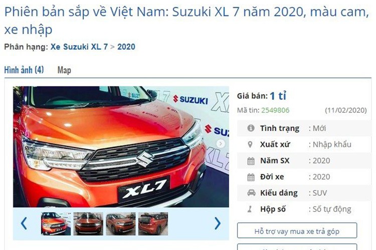 Dai ly thet gia Suzuki XL7 2020 nhap khau toi 1 ty dong-Hinh-3