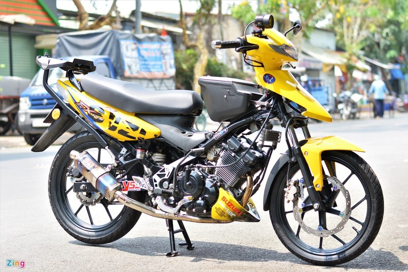 Suzuki FX 125 độ màn hồi sinh mãnh liệt với niềm khao khát 1 thời của  biker Việt