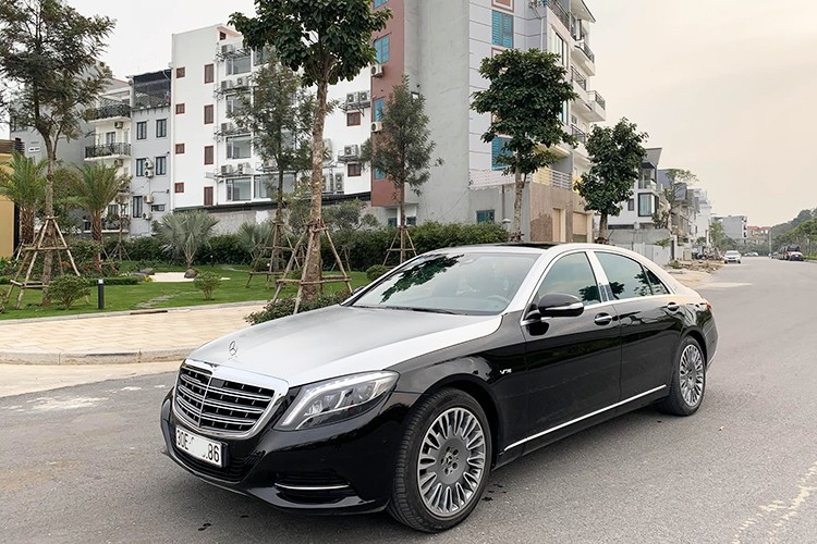 Mercedes-Benz S400 do sieu sang Maybach ban 2,2 ty o Ha Noi-Hinh-10