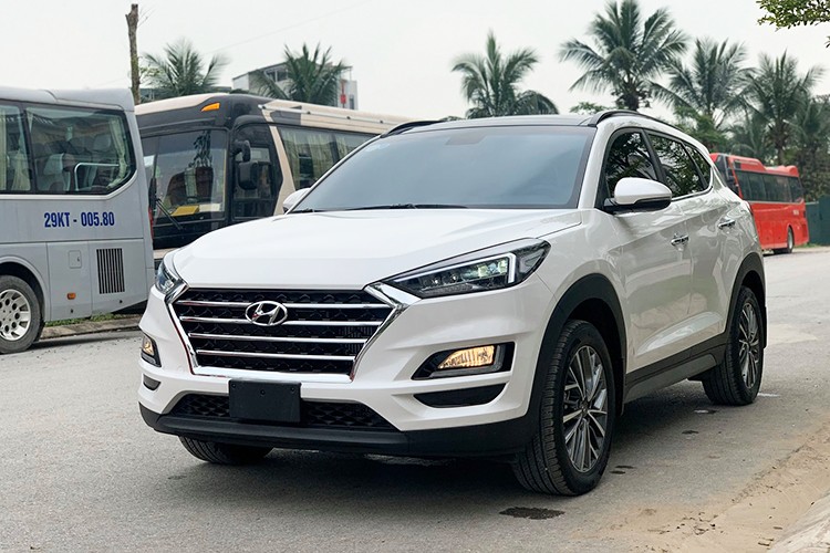 Hyundai Tucson may dau xa hang, 