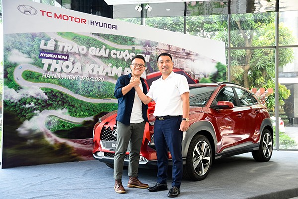 Vlogger tre tuoi giat giai Hyundai Kona tri gia 750 trieu dong