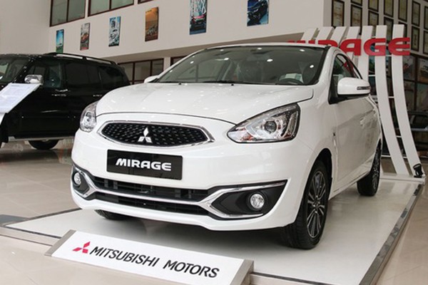 Mitsubishi Mirage giam 50 trieu tai Viet Nam, re ngang Kia Morning