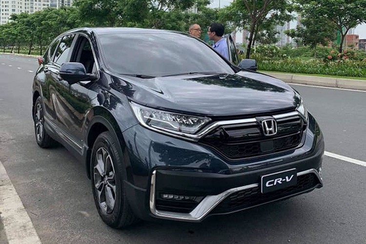 Honda CR-V 2020 ban lap rap lan dau xuat hien tren pho Viet-Hinh-2