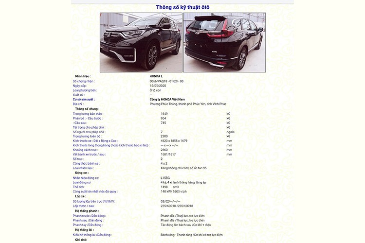 Honda CR-V 2020 lap rap Viet Nam tu khoang 1,1 ty dong?-Hinh-2