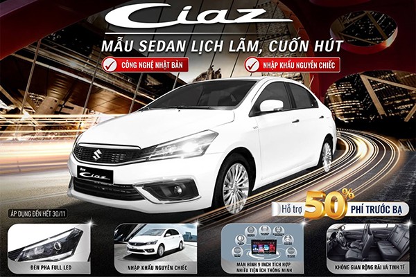 Suzuki Ciaz moi, lua chon phu hop cho doanh nhan chuyen nghiep-Hinh-3