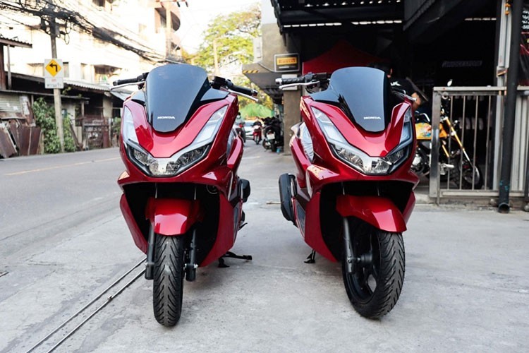 Can canh Honda PCX 160 dau tien ve Viet Nam, hon 80 trieu dong?