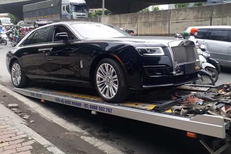 Can canh Rolls-Royce Ghost EWB 2021 hon 40 ty dau tien tai Ha Noi-Hinh-3