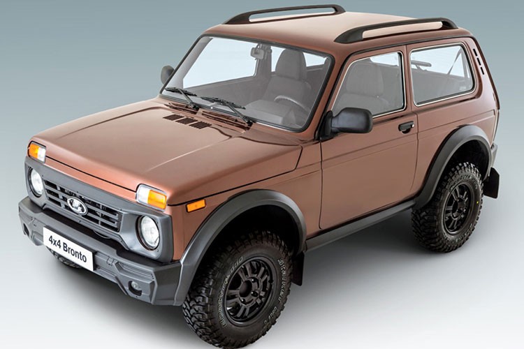 Lada Niva Bronto 2021 gia re trinh lang - noi that gay that vong