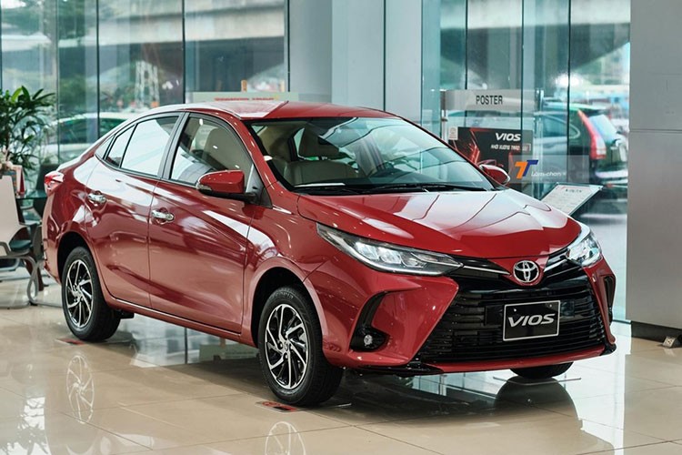 Top oto ban chay nhat Viet Nam quy 3/2021, Toyota Vios 