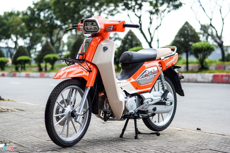 GPX Rock 110 gia 35 trieu tai Viet Nam, phong cach Honda Dream