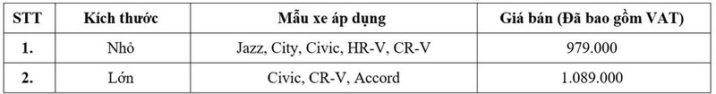 Loc gio dieu hoa khang vi rut xe oto Honda tu 979 trieu dong-Hinh-3