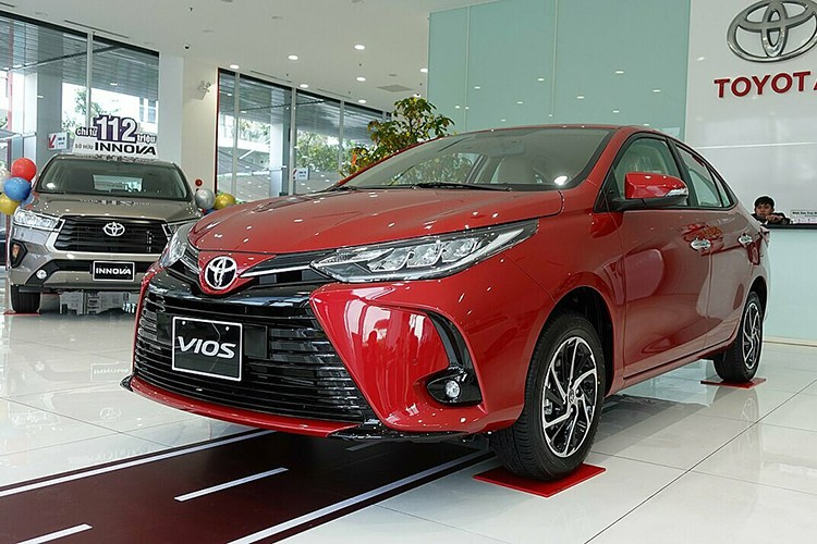 Toyota Vios da tro lai ngoi vua phan khuc o Viet Nam